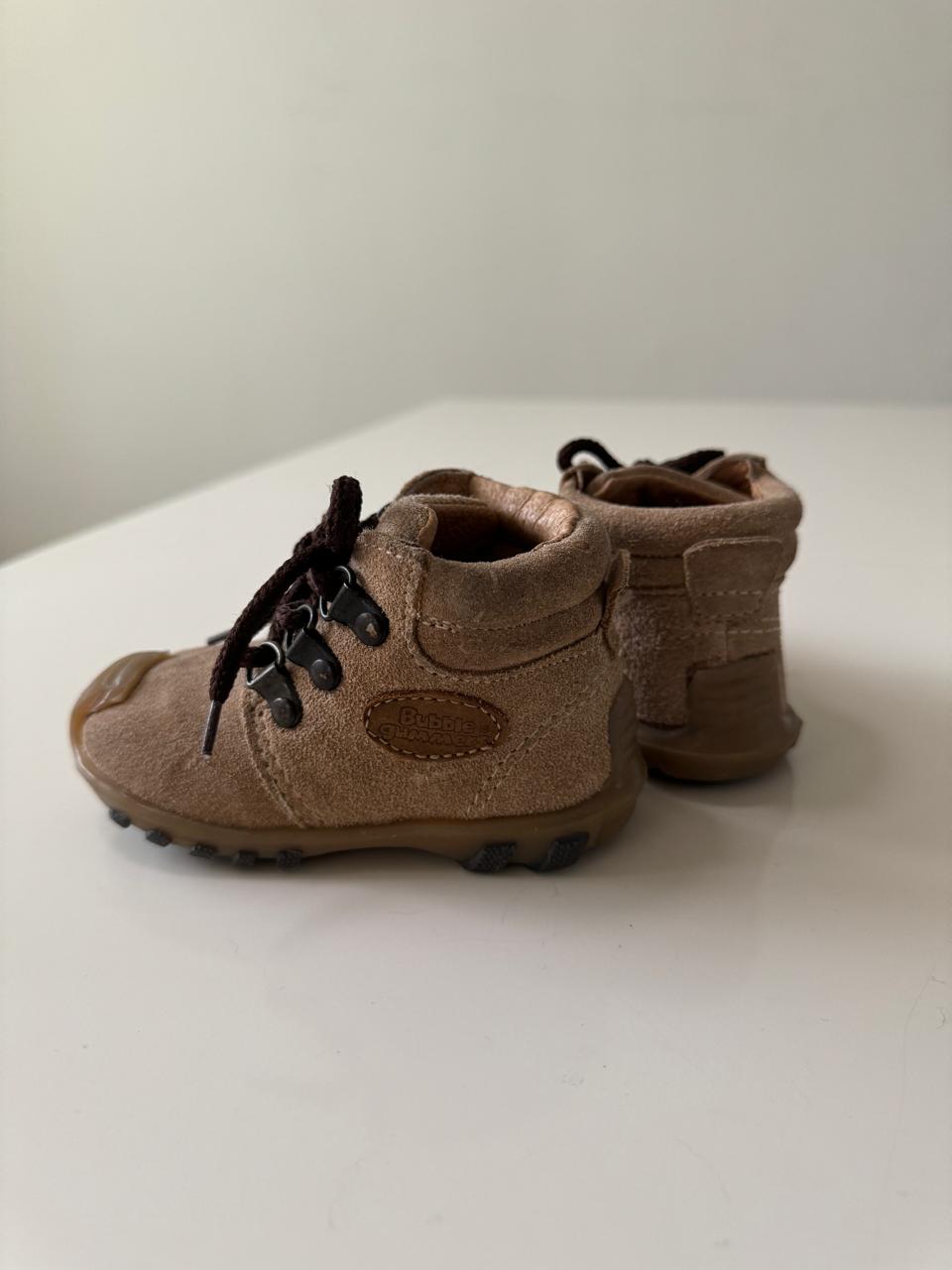 Botas beige, Talla 14cm, Niño