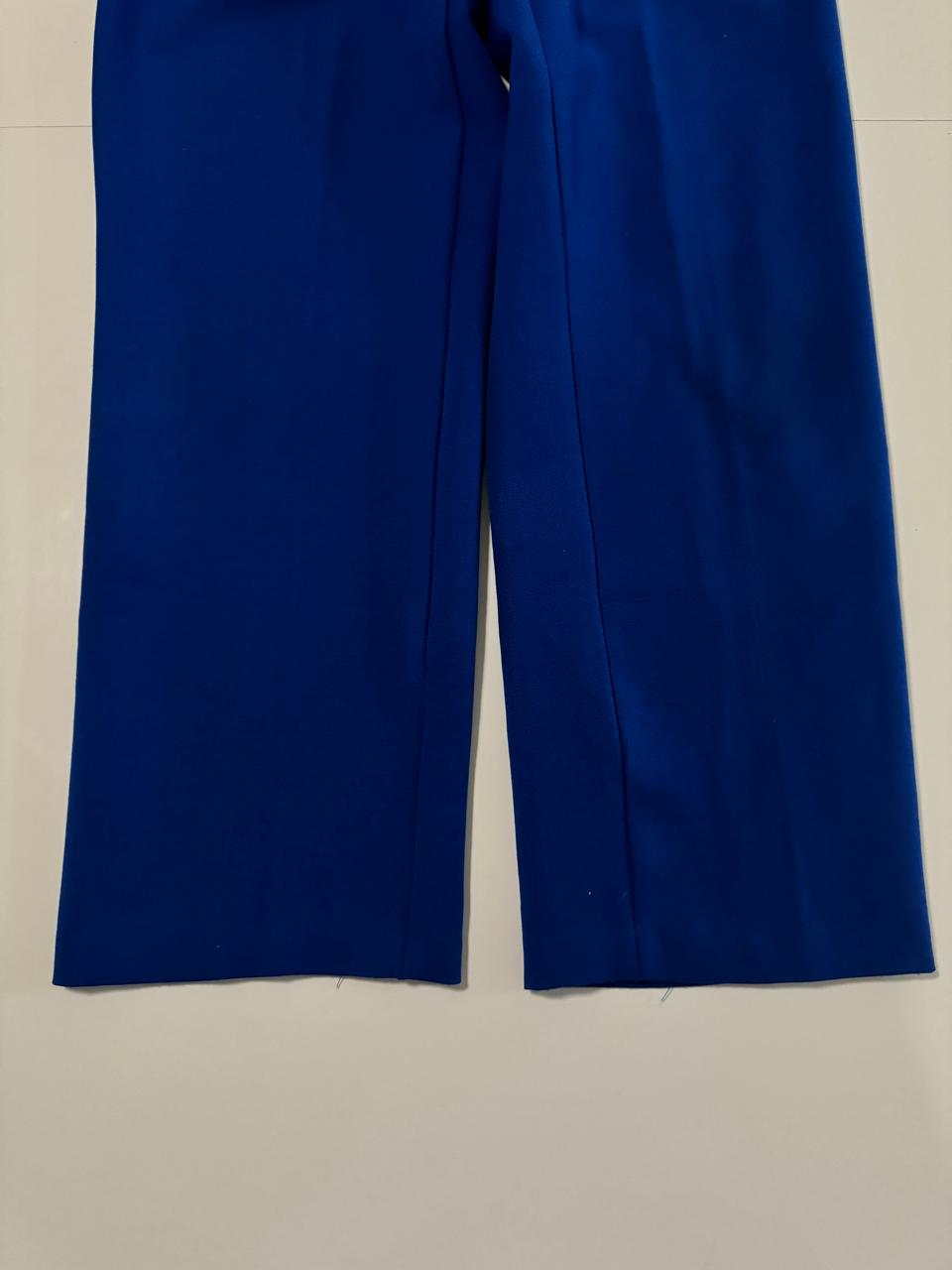 Pantalones azules, corte retro, Talla 38, 28, M/L, Mujer