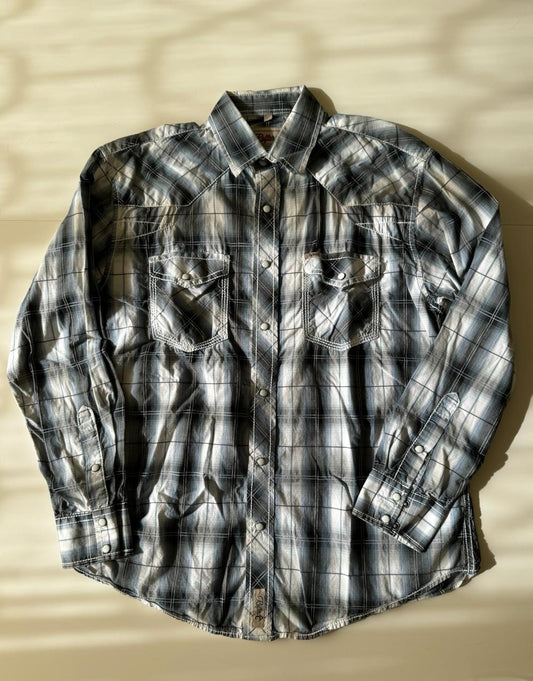 Camisa vaquera celeste, Talla L, Hombre