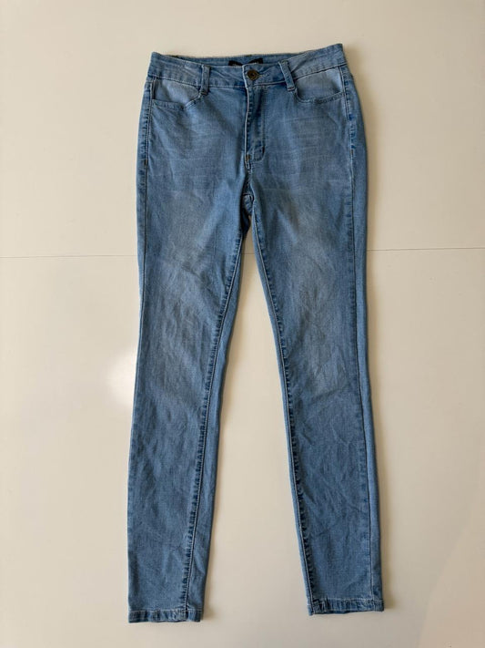 Skinny jeans claros, Talla 3, S, Mujer