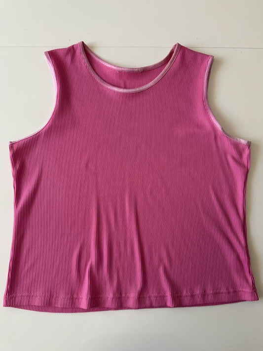 Blusa interior rosa, Talla XL, Mujer
