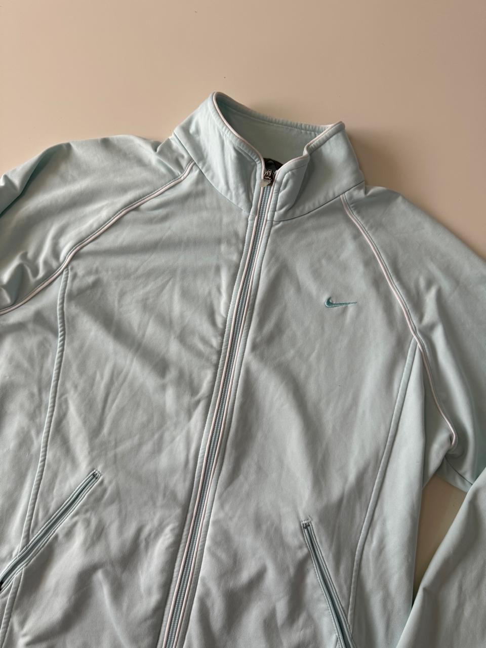 Sudadera deportiva color menta, Talla L, Mujer