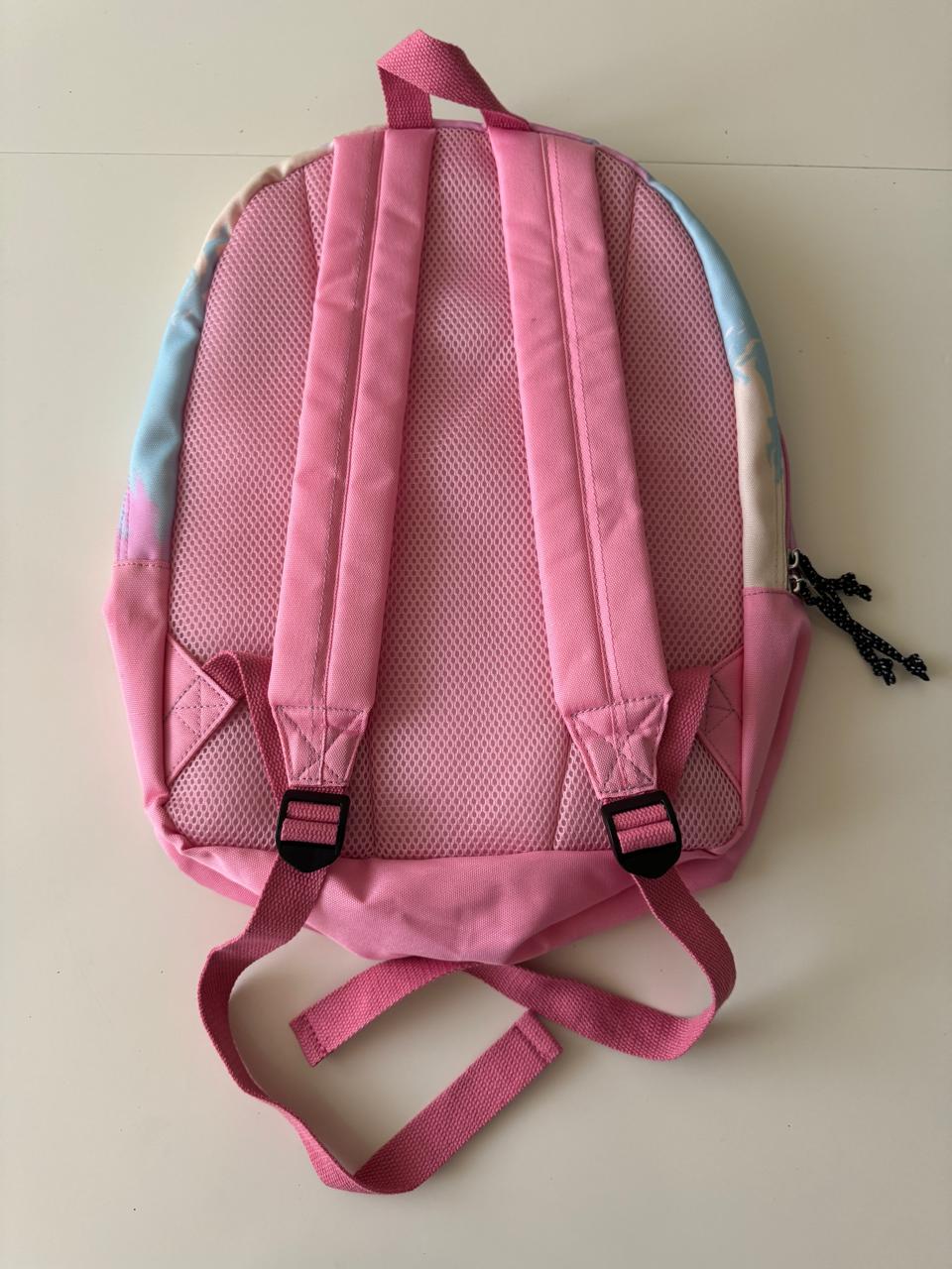 Mochila rosa tie dye