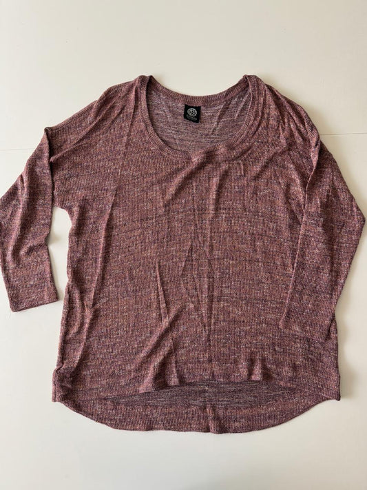 Sweater tejido con hilos metalicos, Talla XXL, Mujer