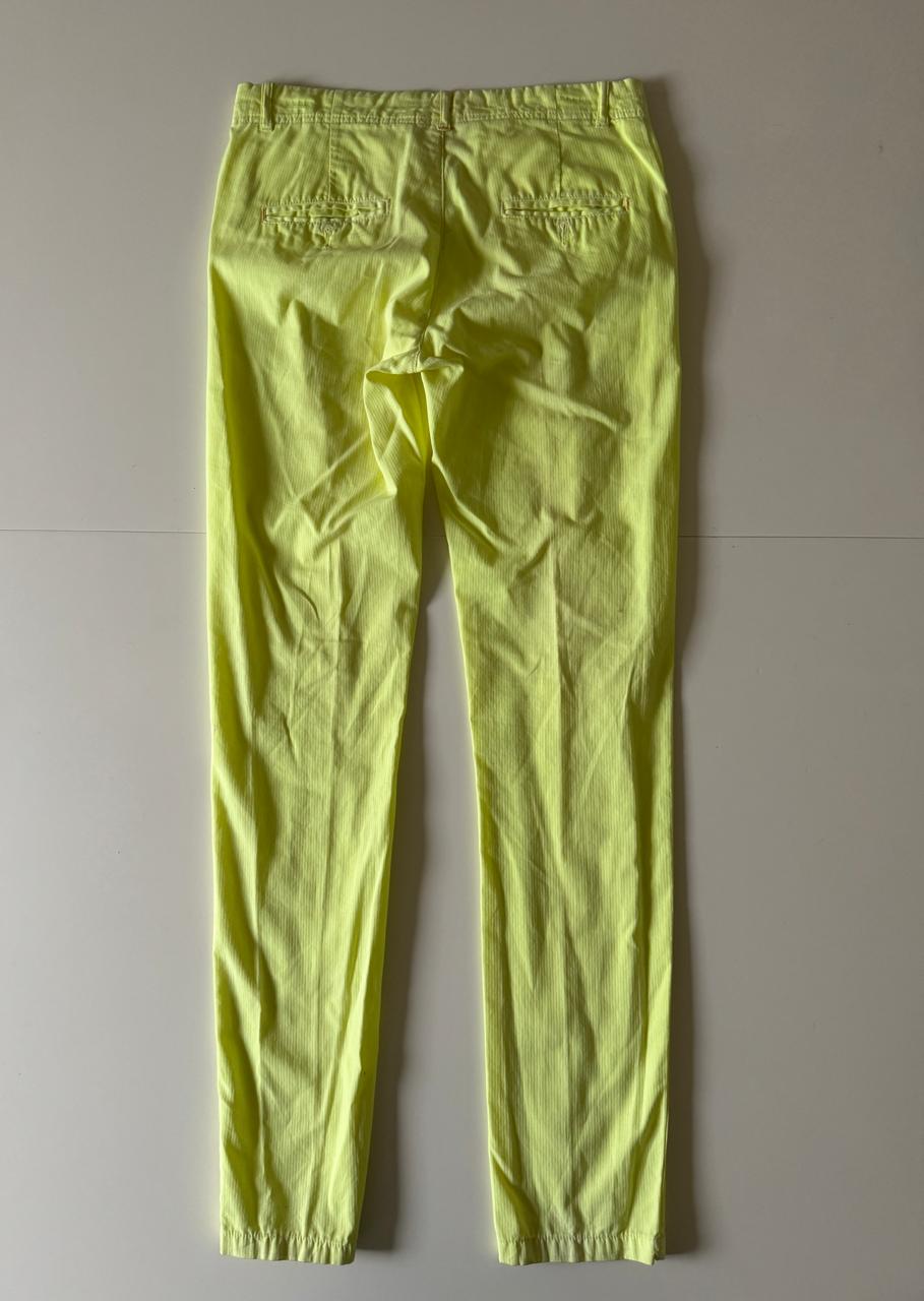 Pantalon amarillo fosfo, Talla 30, Hombre