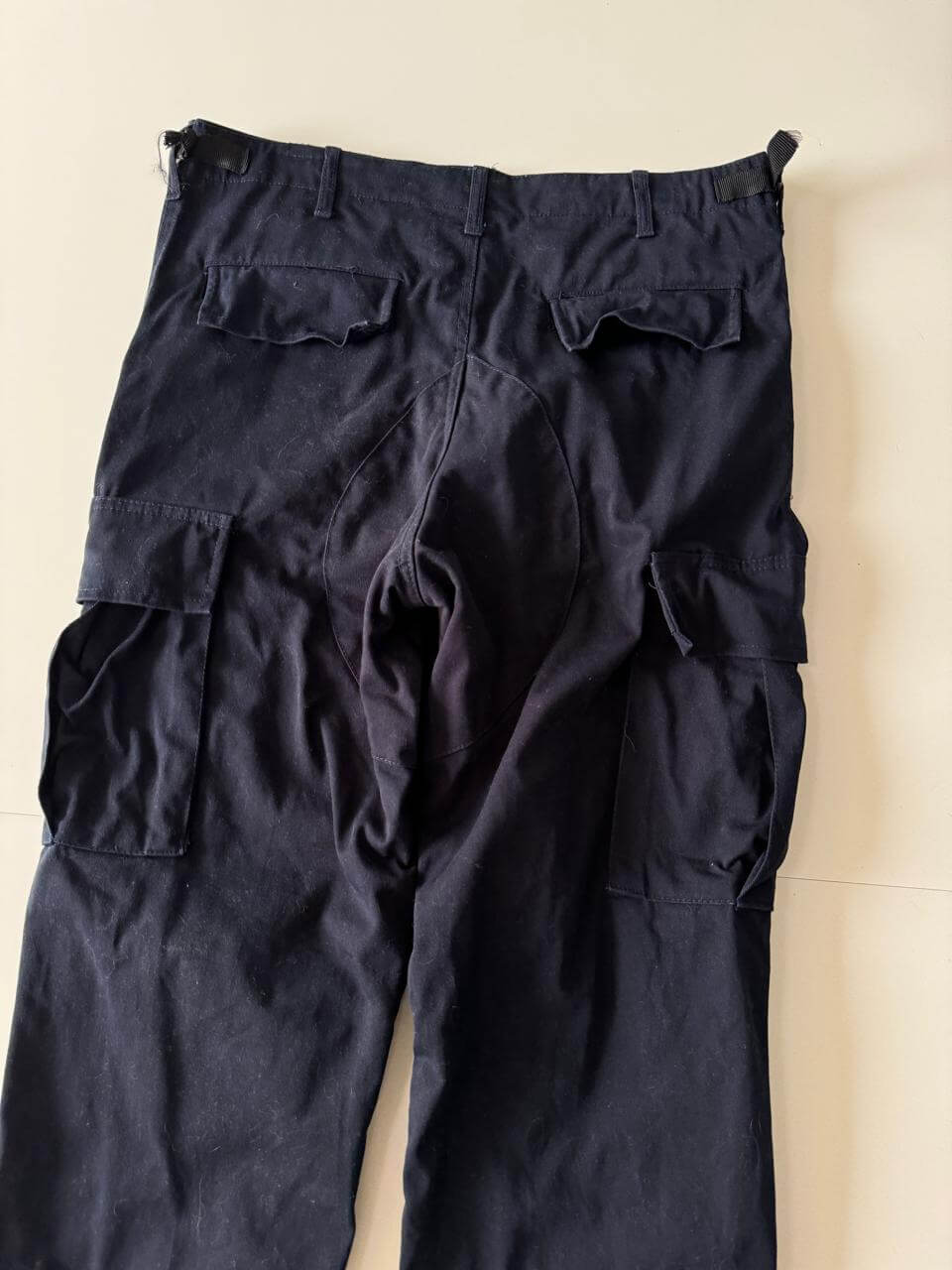 Pantalones tacticos azul marino, Talla M, 33, Hombre