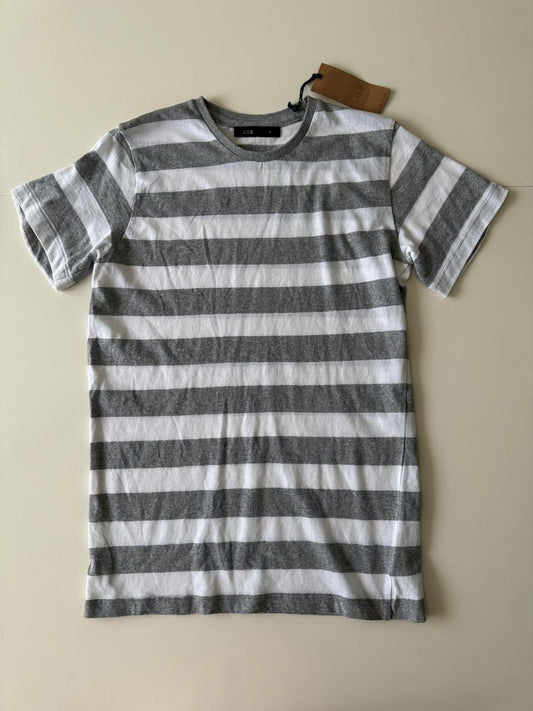 Playera de punto a rayas, Talla M, Hombre