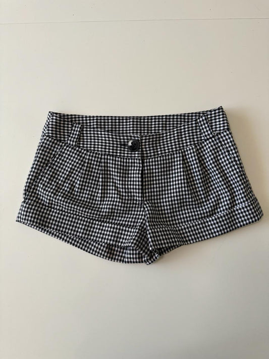 Mini shorts corte vestir, Talla 26, S, Mujer