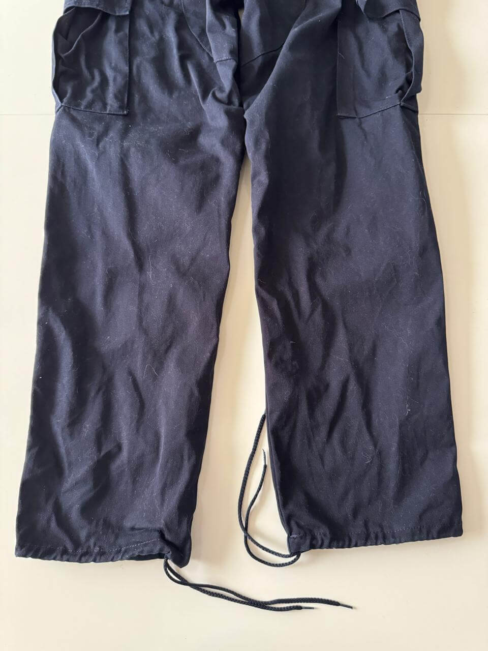 Pantalones tacticos azul marino, Talla M, 33, Hombre