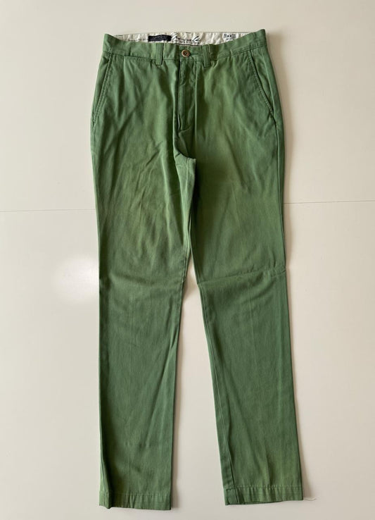 Pantalon verde, Talla 30, Hombre