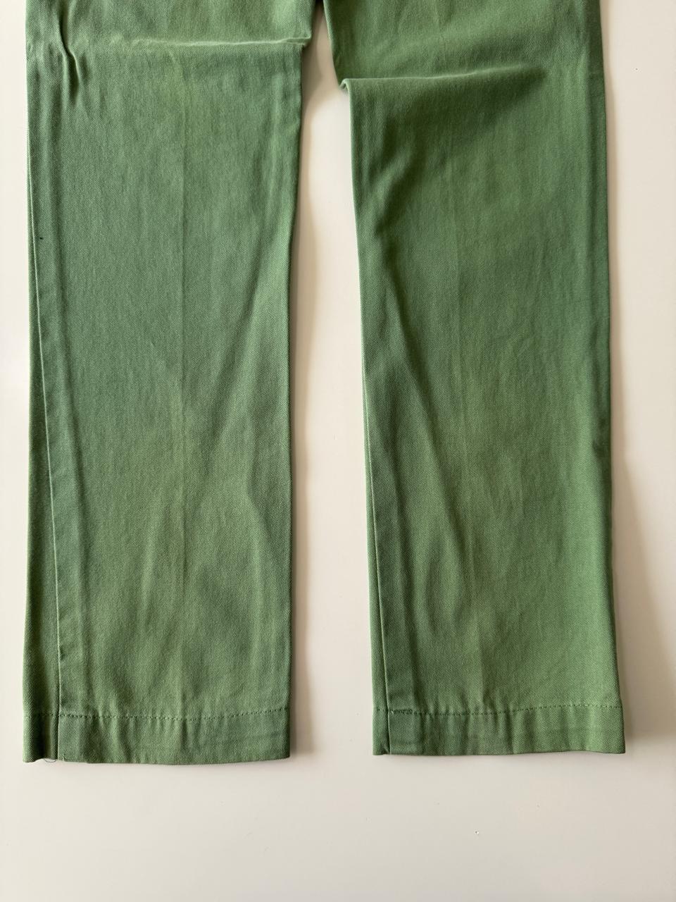 Pantalon verde, Talla 30, Hombre