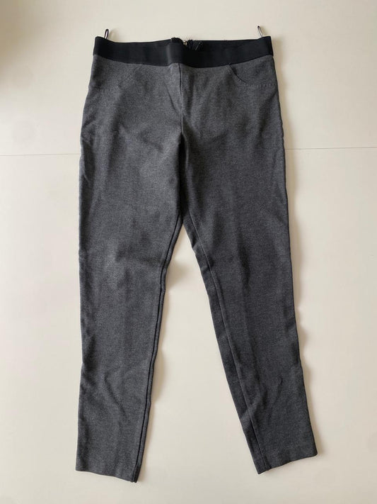 Leggins grises de vestir, Talla L, Mujer