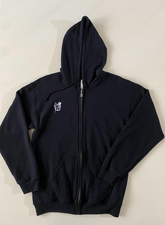 Hoddie negro, Talla M, Hombre