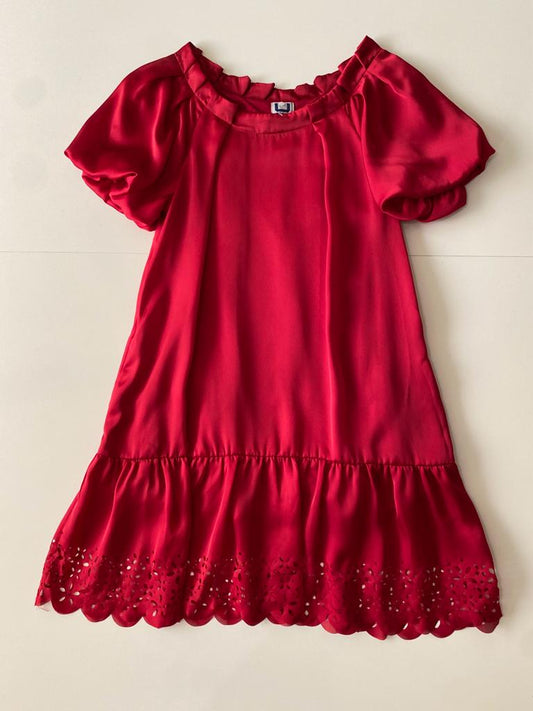 Vestido rojo, Talla 38, M, Mujer