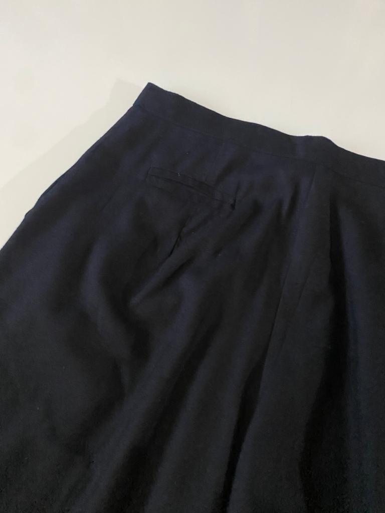 Pantalones de vestir con pinzas, Talla S/M, Mujer