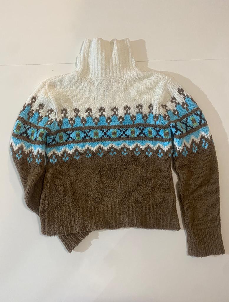 Sweater afelpado, Talla L(14 años), XS, Mujer