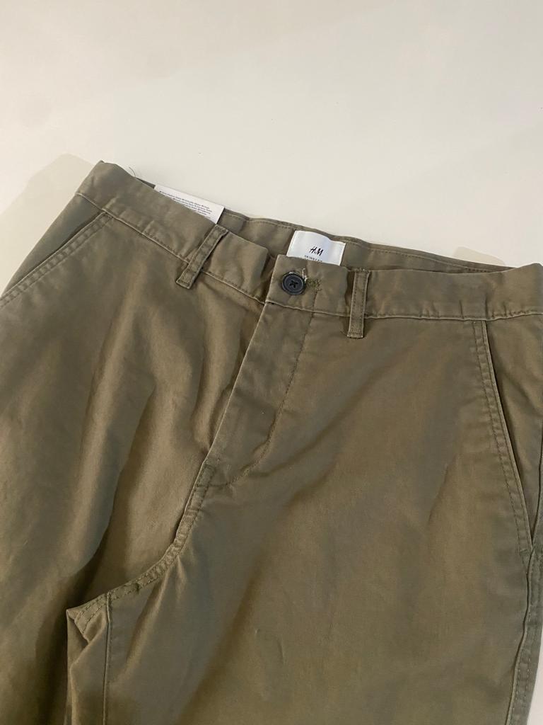 Pantalones verdes, Talla 28, Hombre