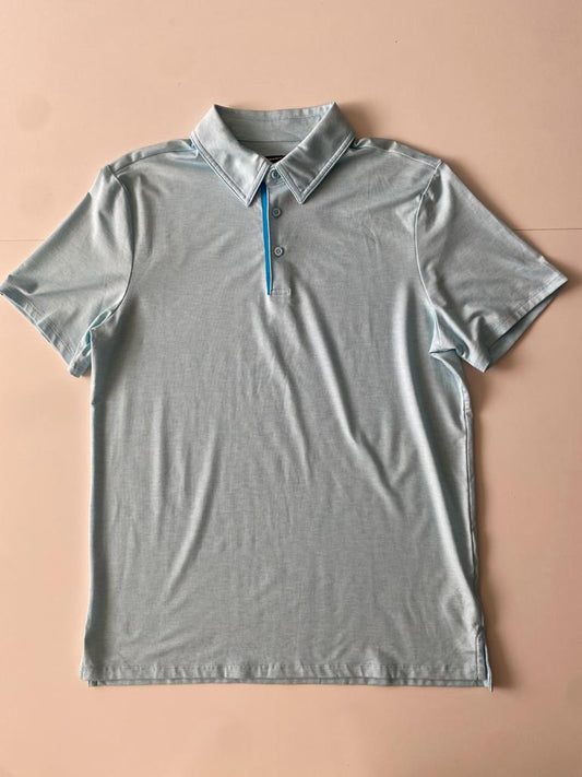 Polo celeste, Talla L, Hombre