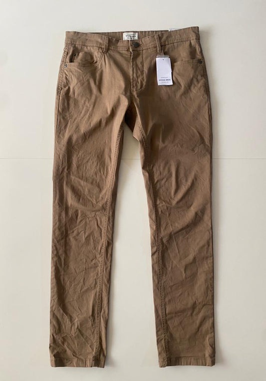 Pantalones kakis, Talla 34, Hombre