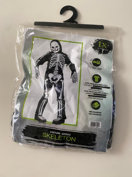 Disfraz de esqueleto, Talla Teen, Teen