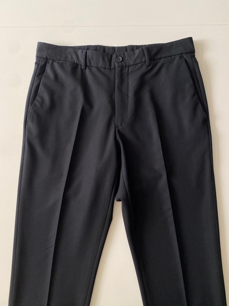 Pantalones ejecutivos negros, Talla 30Mx, 30Eur, Mujer