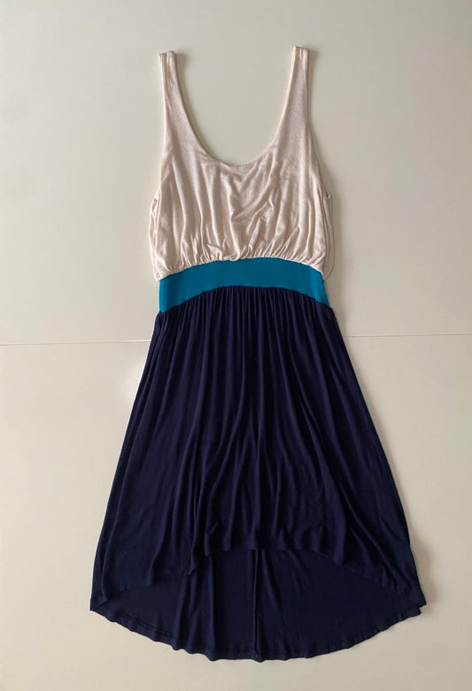 Vestido bicolor, Talla M, Mujer