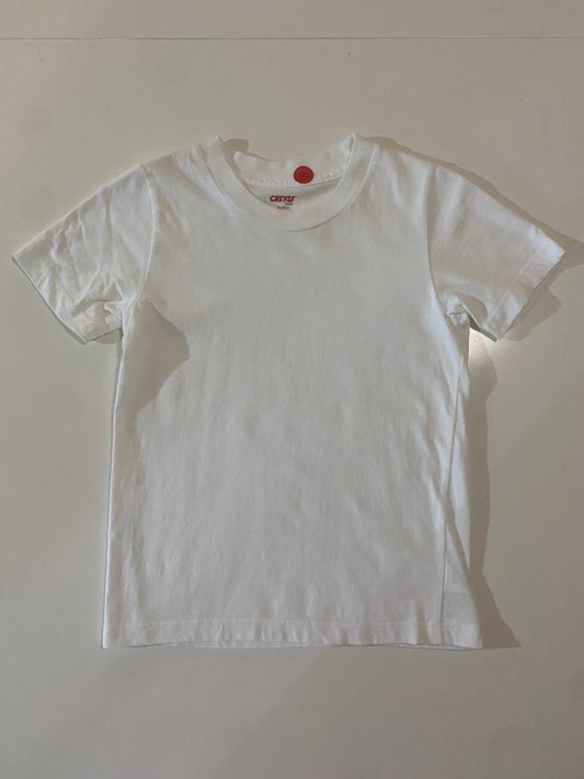 Playera basica blanca, Talla 8 años, Niño