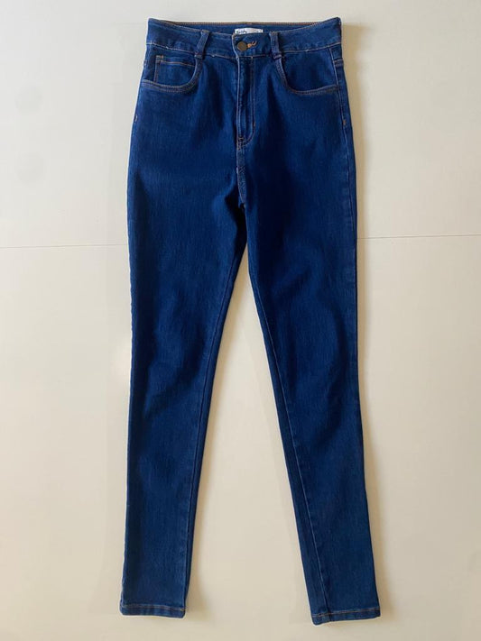 Skinny jeans, tiro super alto, Talla 7, Mujer