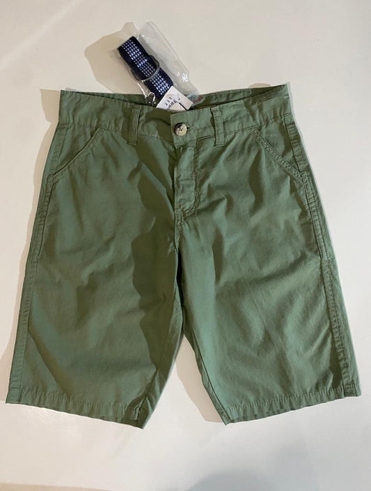 Shorts de vestir verdes, Talla 12 años, Niño