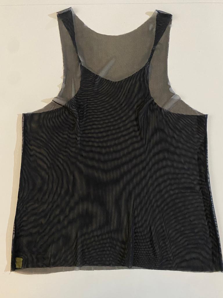 Tank top de mesh, Talla M, Hombre