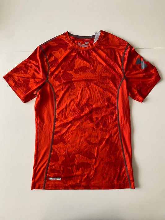 Playera deportiva naranja, Talla S, Hombre