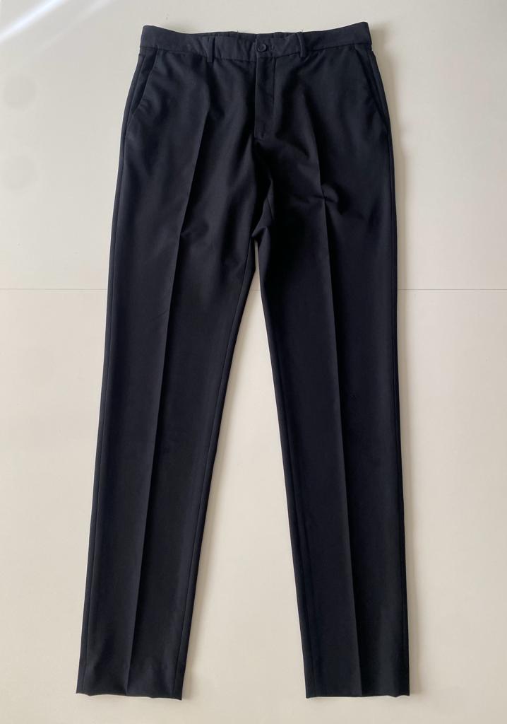 Pantalones ejecutivos negros, Talla 30Mx, 30Eur, Mujer