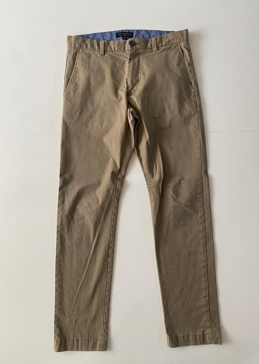 Pantalones chinos beige, Talla 31 x 32, Hombre