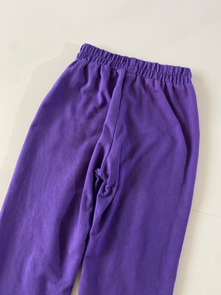 Pants morados, Talla S, Mujer