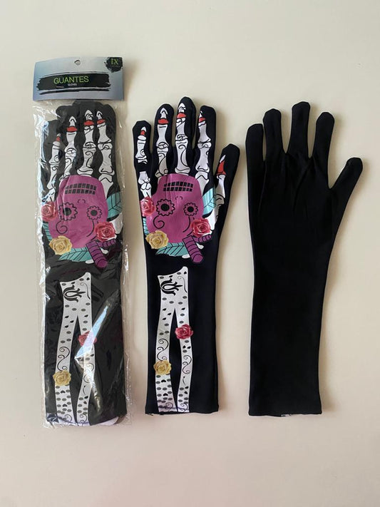 Guantes de calavera