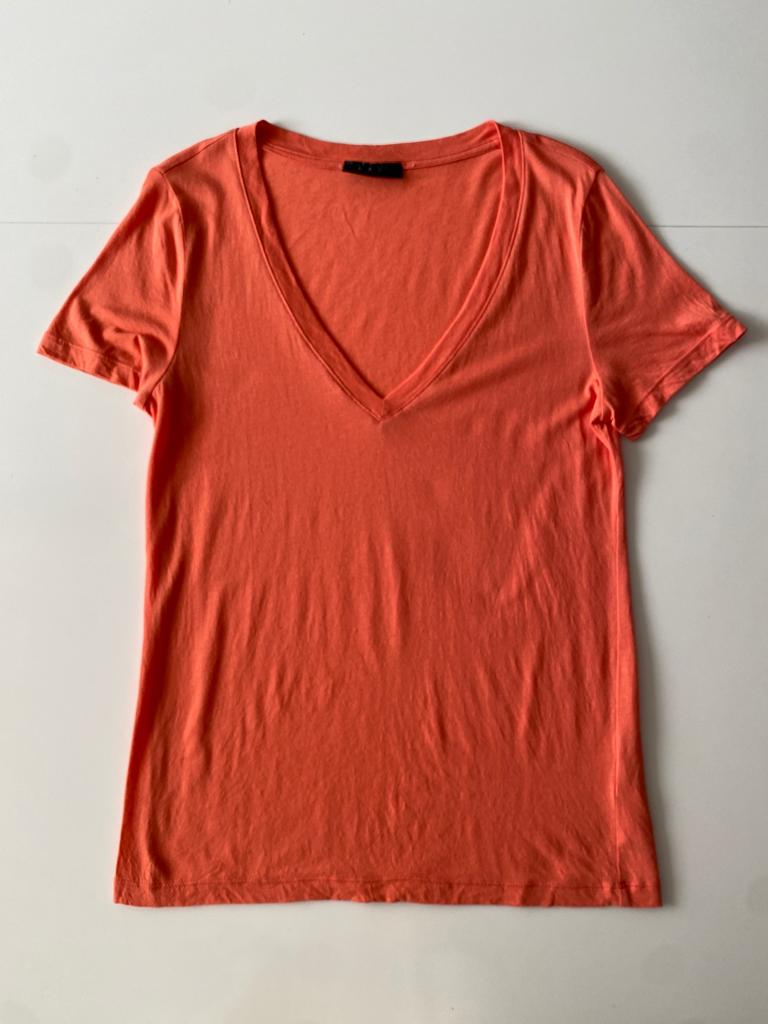 Playera color melon, Talla S/M, Mujer