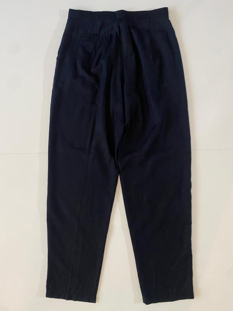 Pantalones de vestir con pinzas, Talla S/M, Mujer