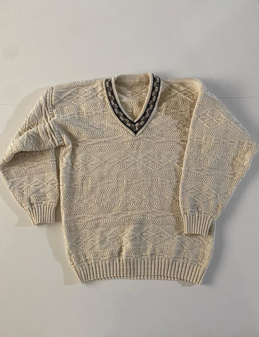 Sweater corte vintage (oversized), Talla S/M, Mujer