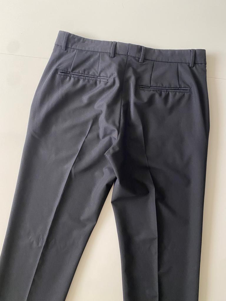 Pantalones ejecutivos negros, Talla 30Mx, 30Eur, Mujer