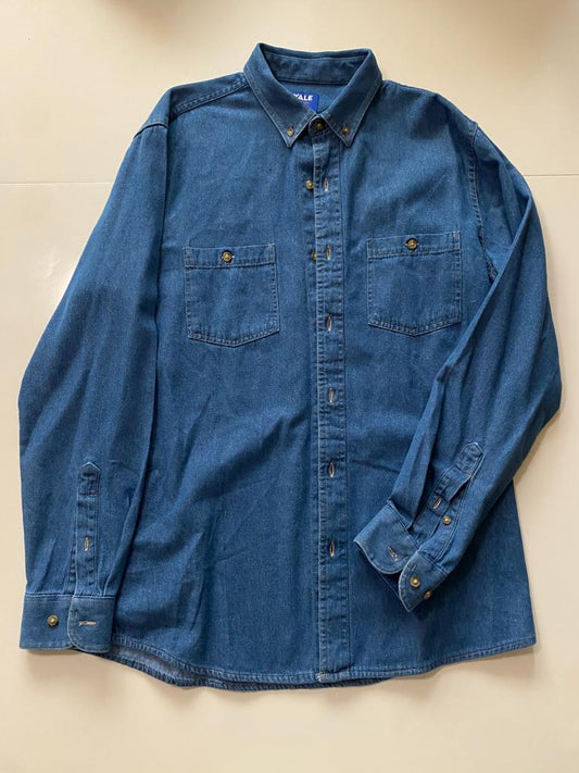 Camisa de mezclilla, Talla M, Hombre