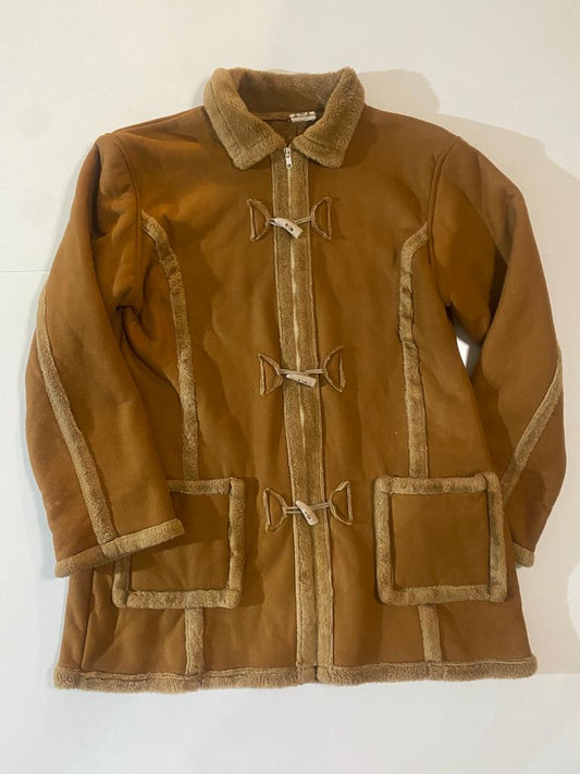 Abrigo café, Talla M/L, Mujer