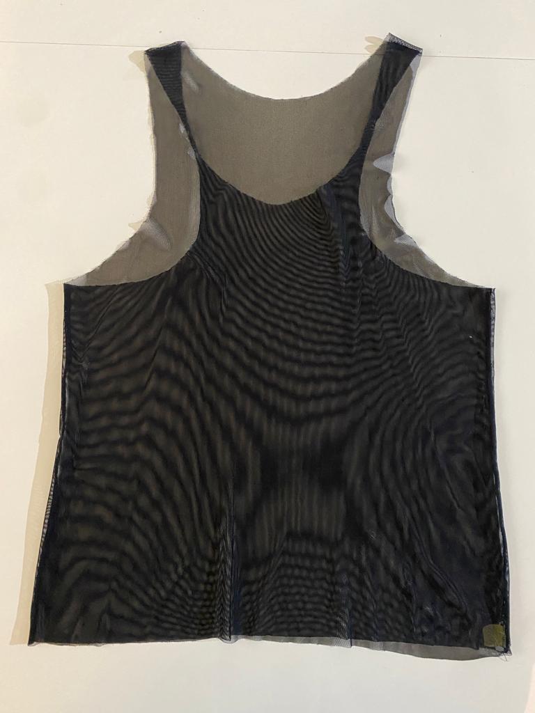 Tank top de mesh, Talla M, Hombre