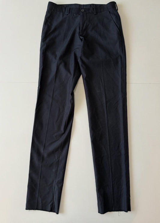 Pantalones de vestir negros, Talla 28, Hombre