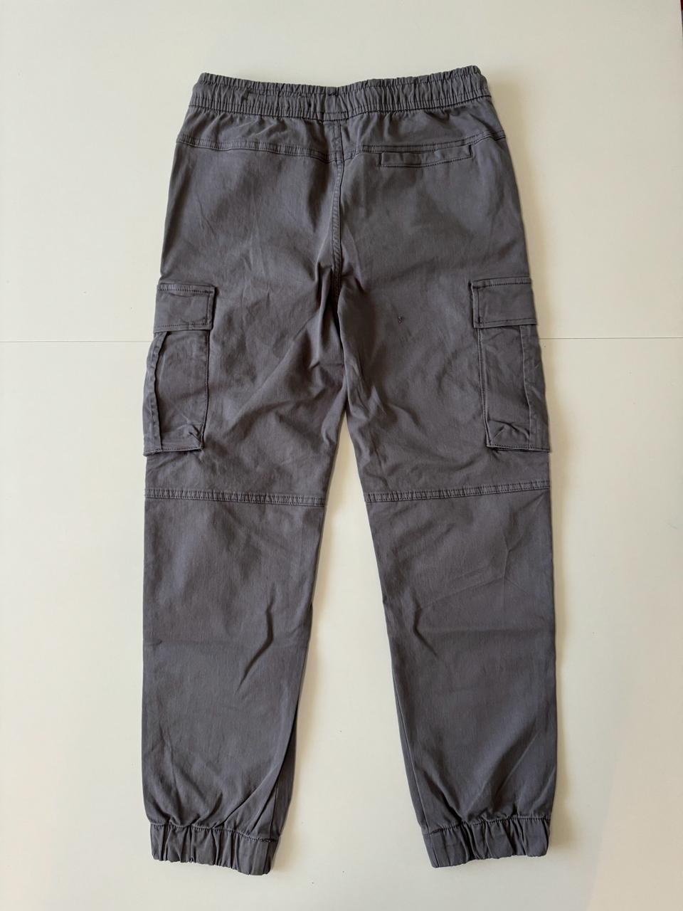 Pantalones cargo gris, Talla XS, 29Mx, Hombre