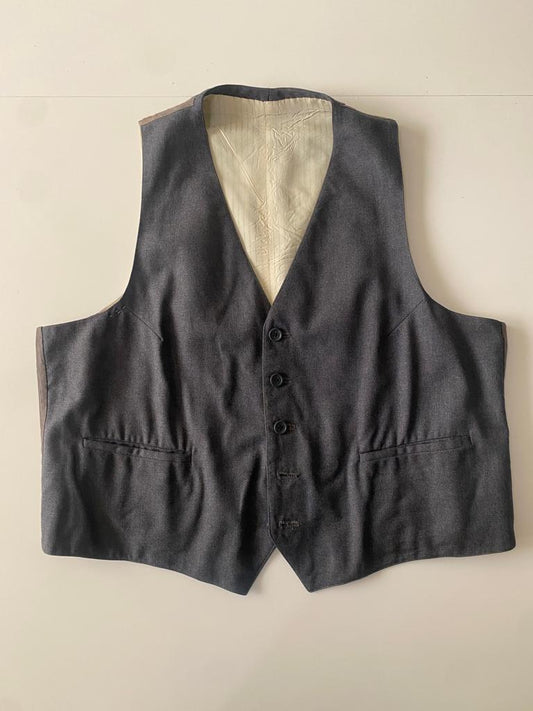 Solo RENTA Chaleco gris, Talla M/L, Hombre