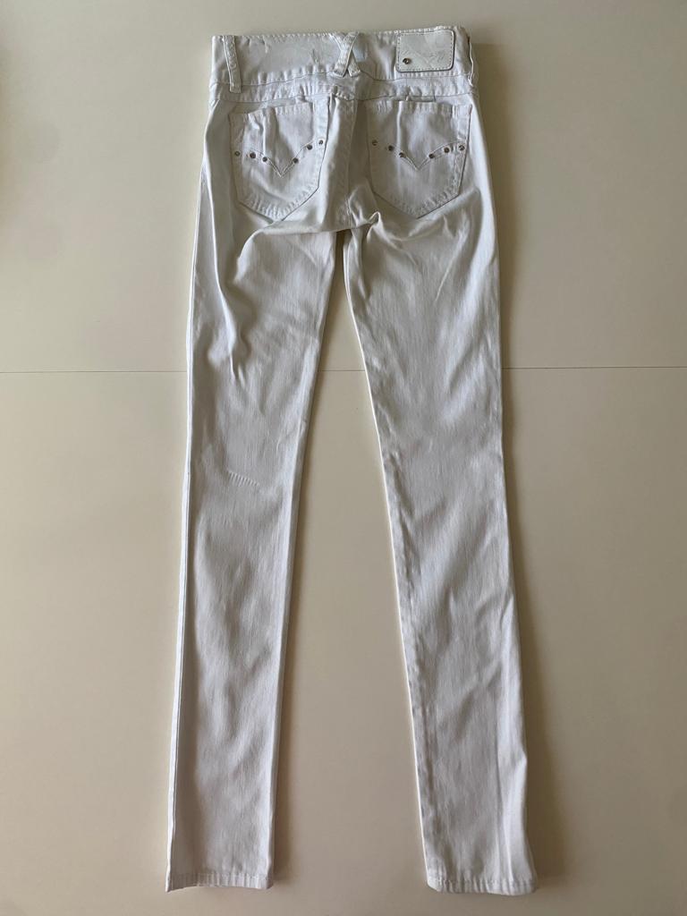 Skinny jeans blancos, Talla 1, Mujer