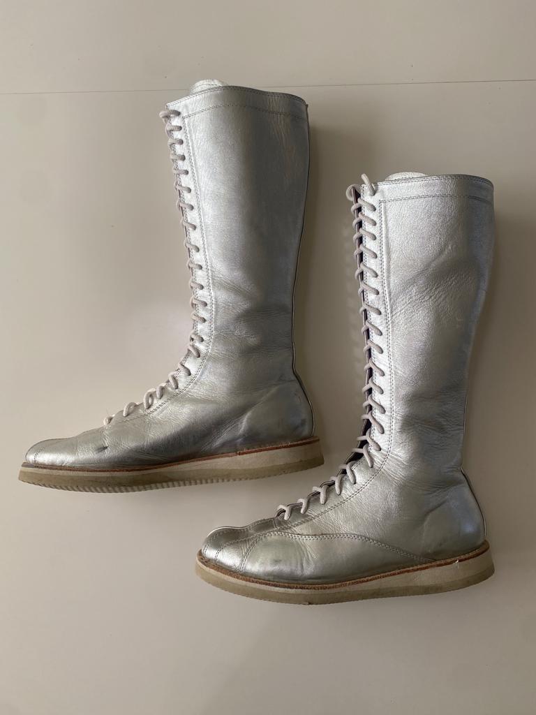 Botas altas lucha libre, Talla 9Mx, Hombre