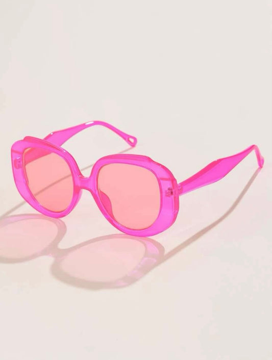 Gafas oversized tinte fucsia, NWT