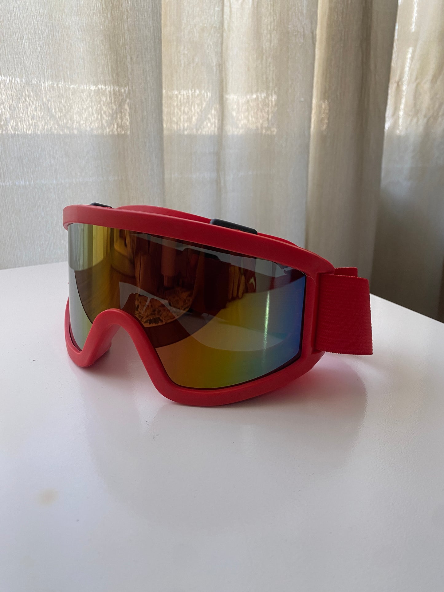 Gafas rojas con elastico, Unitalle, Unisex