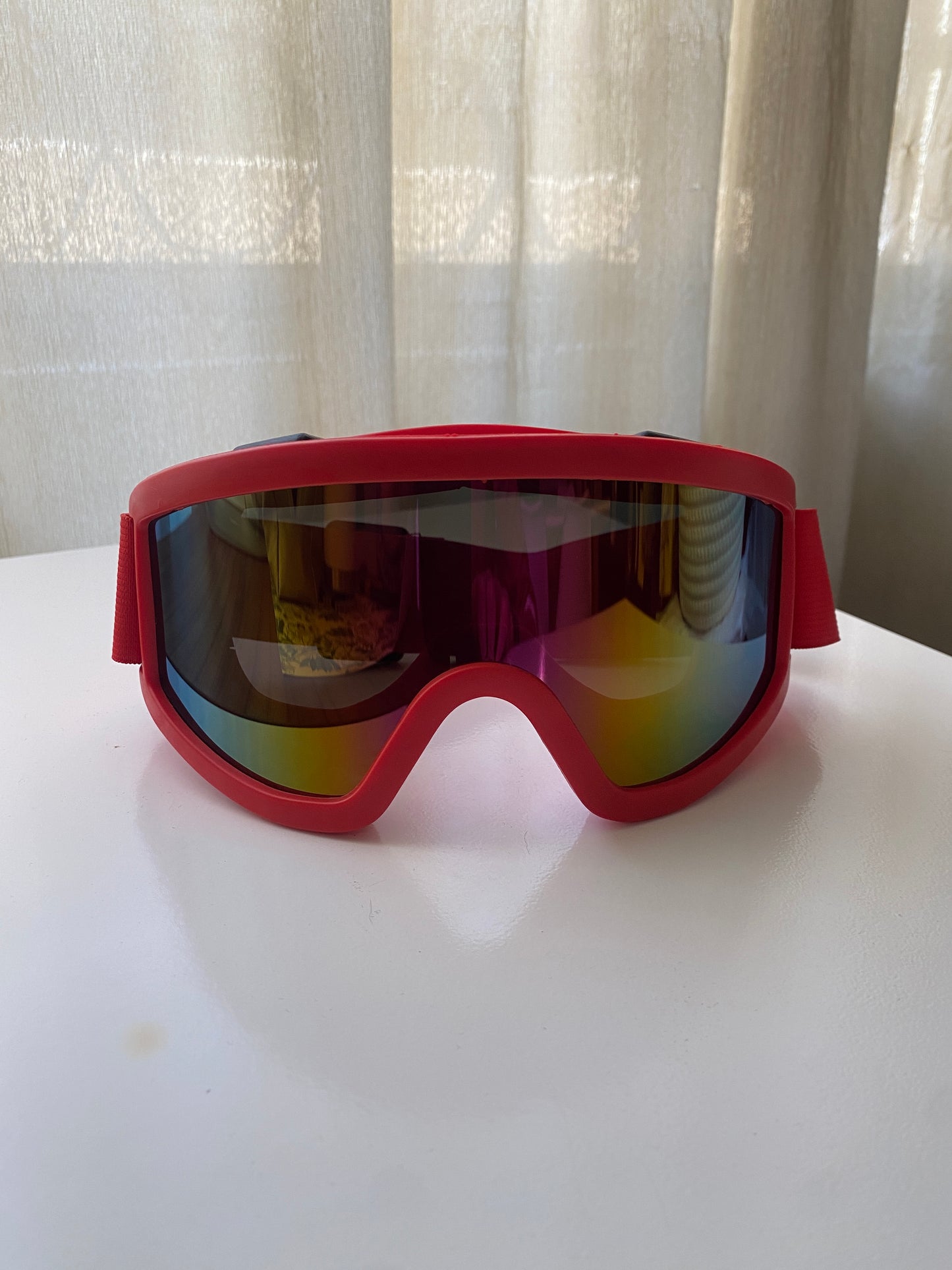 Gafas rojas con elastico, Unitalle, Unisex